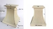 FLUTED PEDESTAL