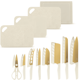 20-Piece Knife Set - Taupe