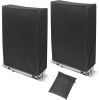 Zero Gravity Folding Chair Covers 2PCS, Dustproof Waterproof 420D Oxford Cloth Lawn Patio Furniture Covers