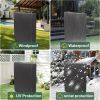 Zero Gravity Folding Chair Covers 2PCS, Dustproof Waterproof 420D Oxford Cloth Lawn Patio Furniture Covers