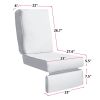 Recliner Replacement Cushion Cover, Washable Cushion Deep Seat Covers, UV Resistant, Fade Resistant, and Water Repellent