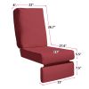 Recliner Replacement Cushion Cover, Washable Cushion Deep Seat Covers, UV Resistant, Fade Resistant, and Water Repellent